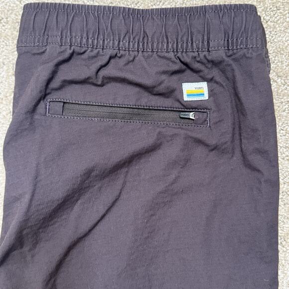 Vuori Climber Pants Mens XXL Charcoal Gray Slim Fit Ripstop Elastic Waist - Picture 5 of 16
